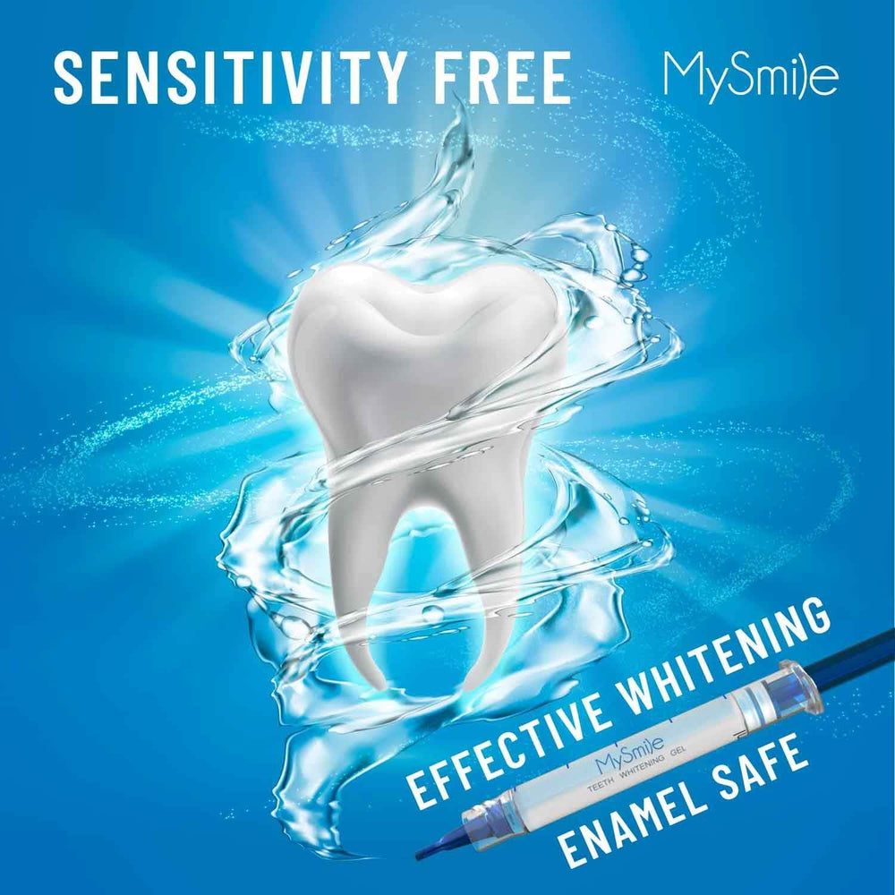 Professional-grade whitening at home with MySmile LED kit