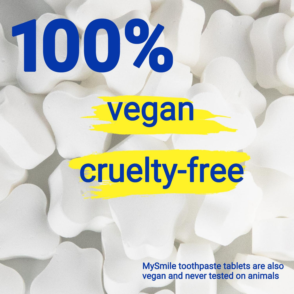 MySmile Toothpaste Tablets - Nano Hydroxyapatite, Fluoride-Free, Organ ...