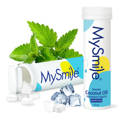 MySmile toothpaste tablets packaging