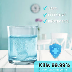Top view of MySmile cleaner with transparent lid