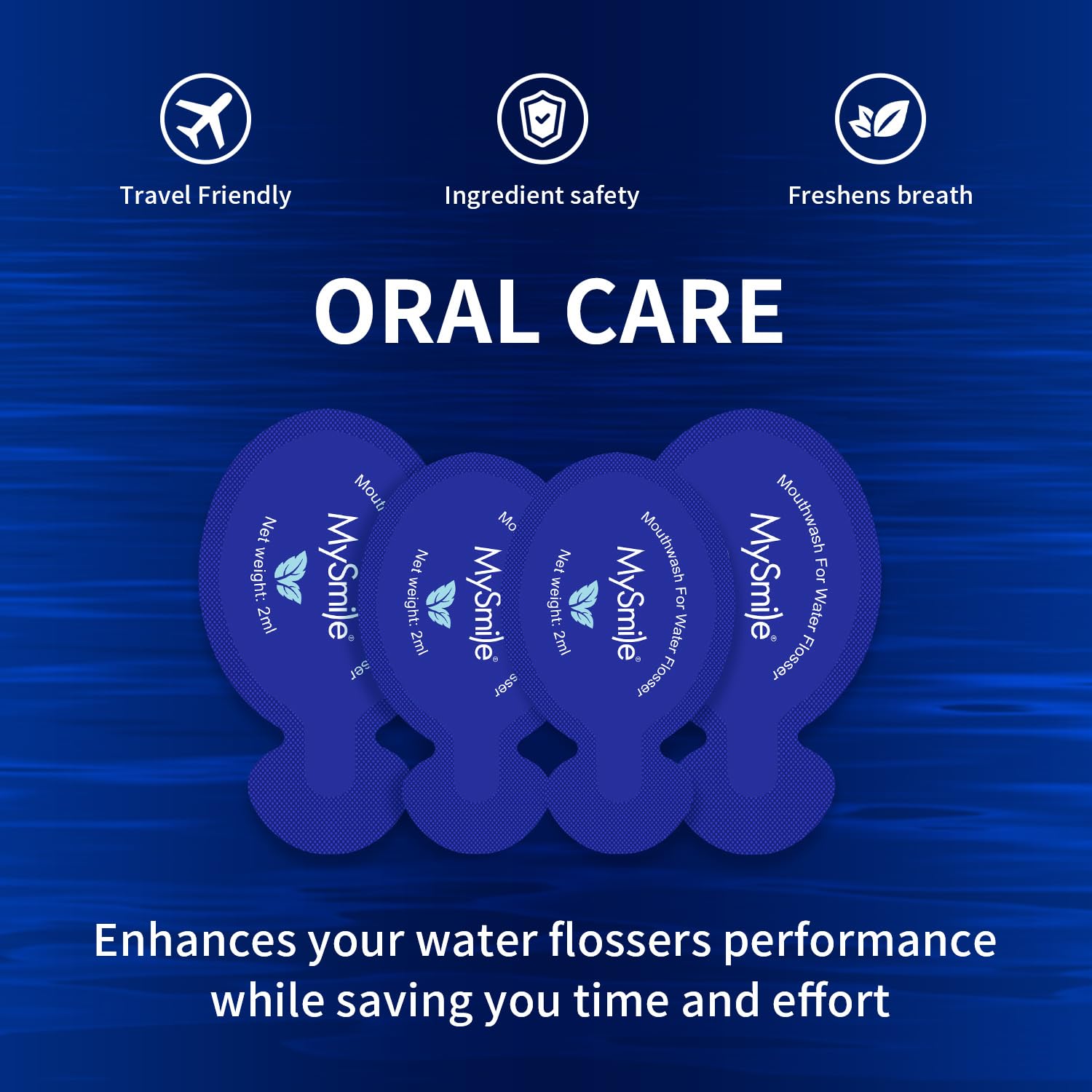 Compatible with MySmile water flosser