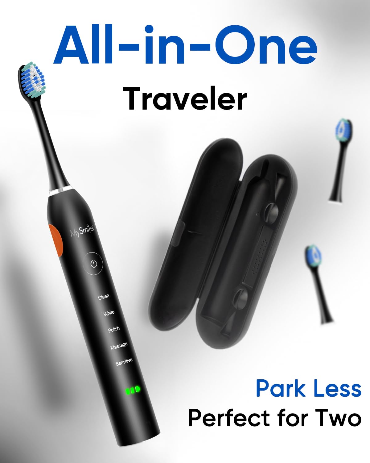 Battery life and IPX7 waterproof indicators for UC605