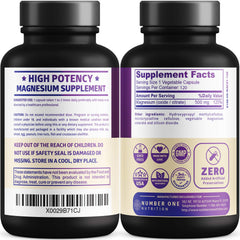 Ingredient highlight: Magnesium Citrate and Magnesium Oxide