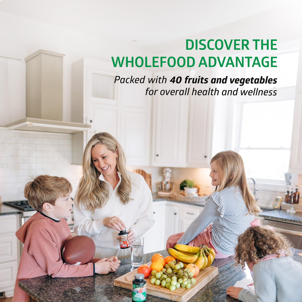 Whole fruits and vegetables blend in N1N formula