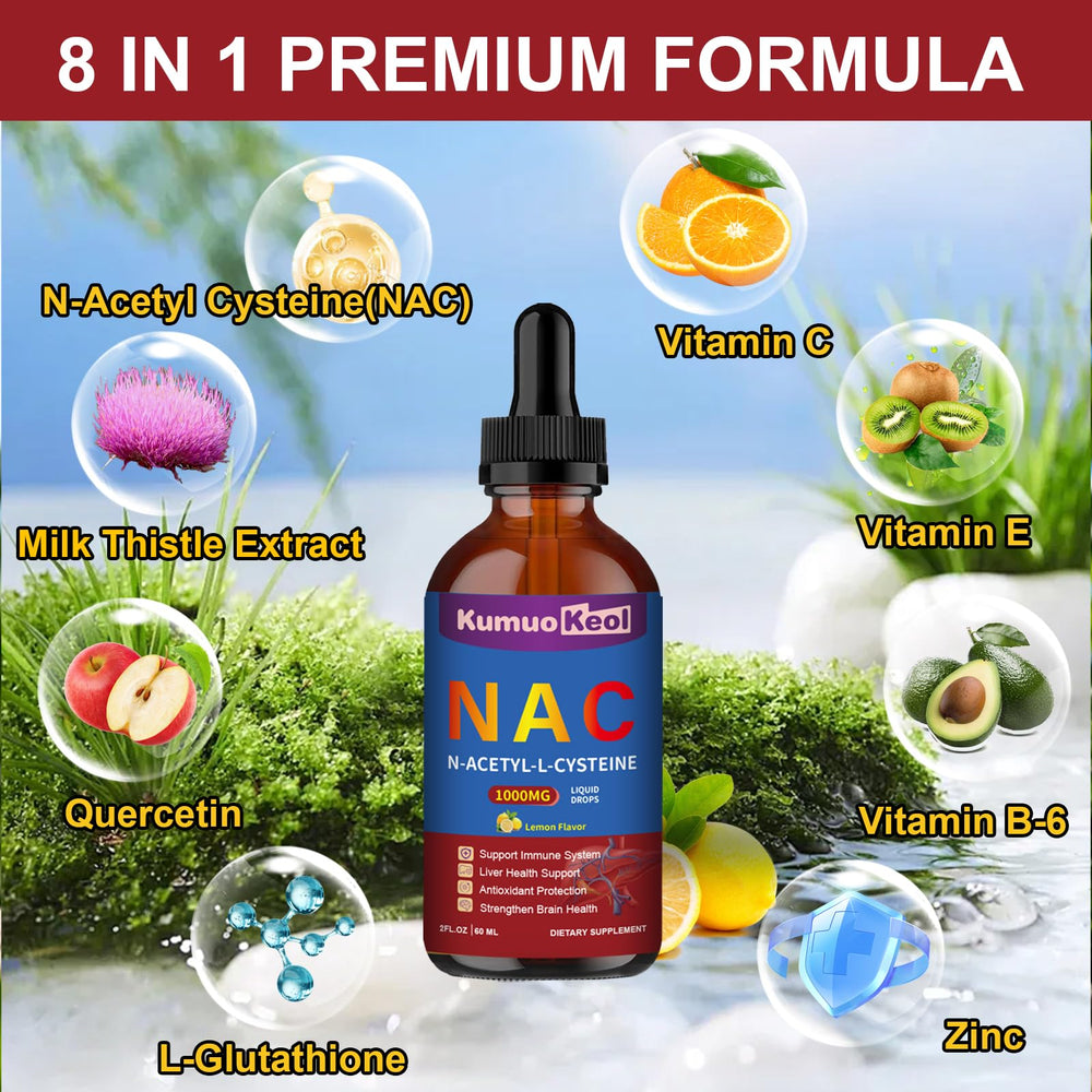 Ingredients: NAC, Quercetin, Zinc, Vitamin C, Selenium