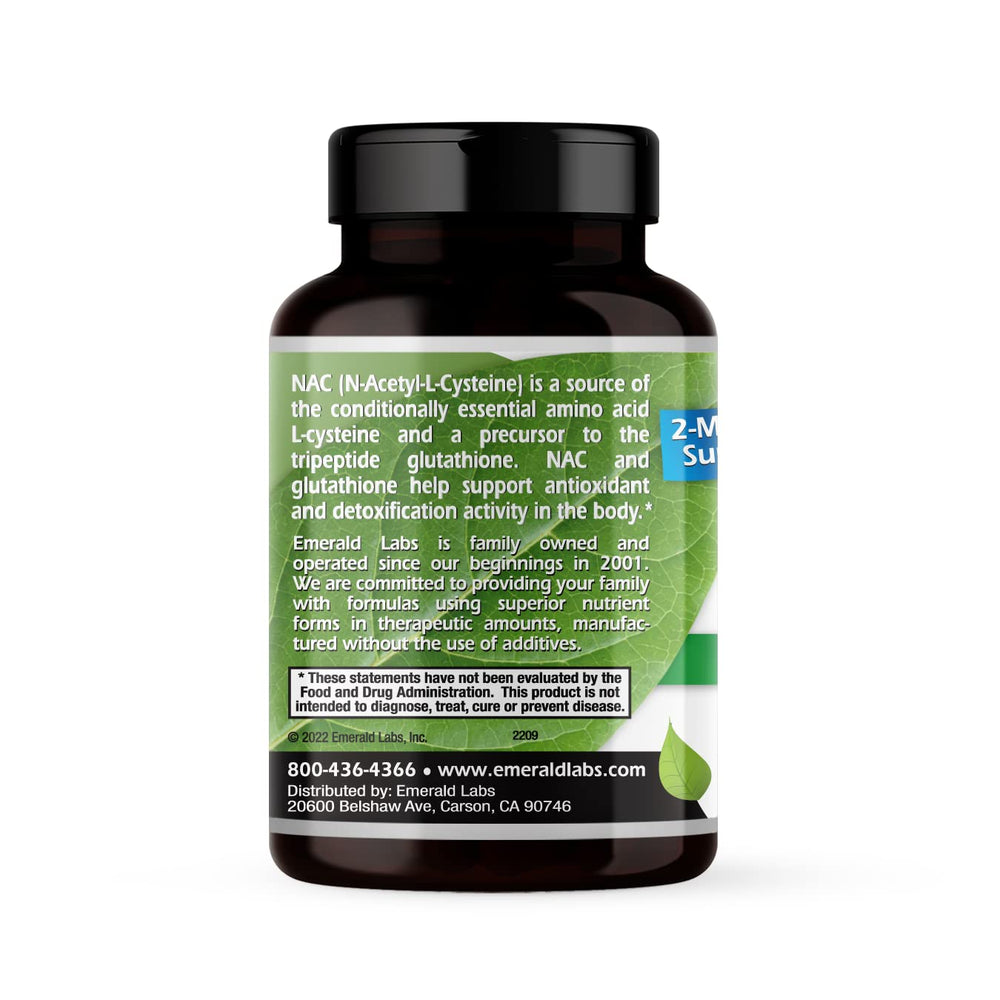 Vegan NAC 600mg capsules