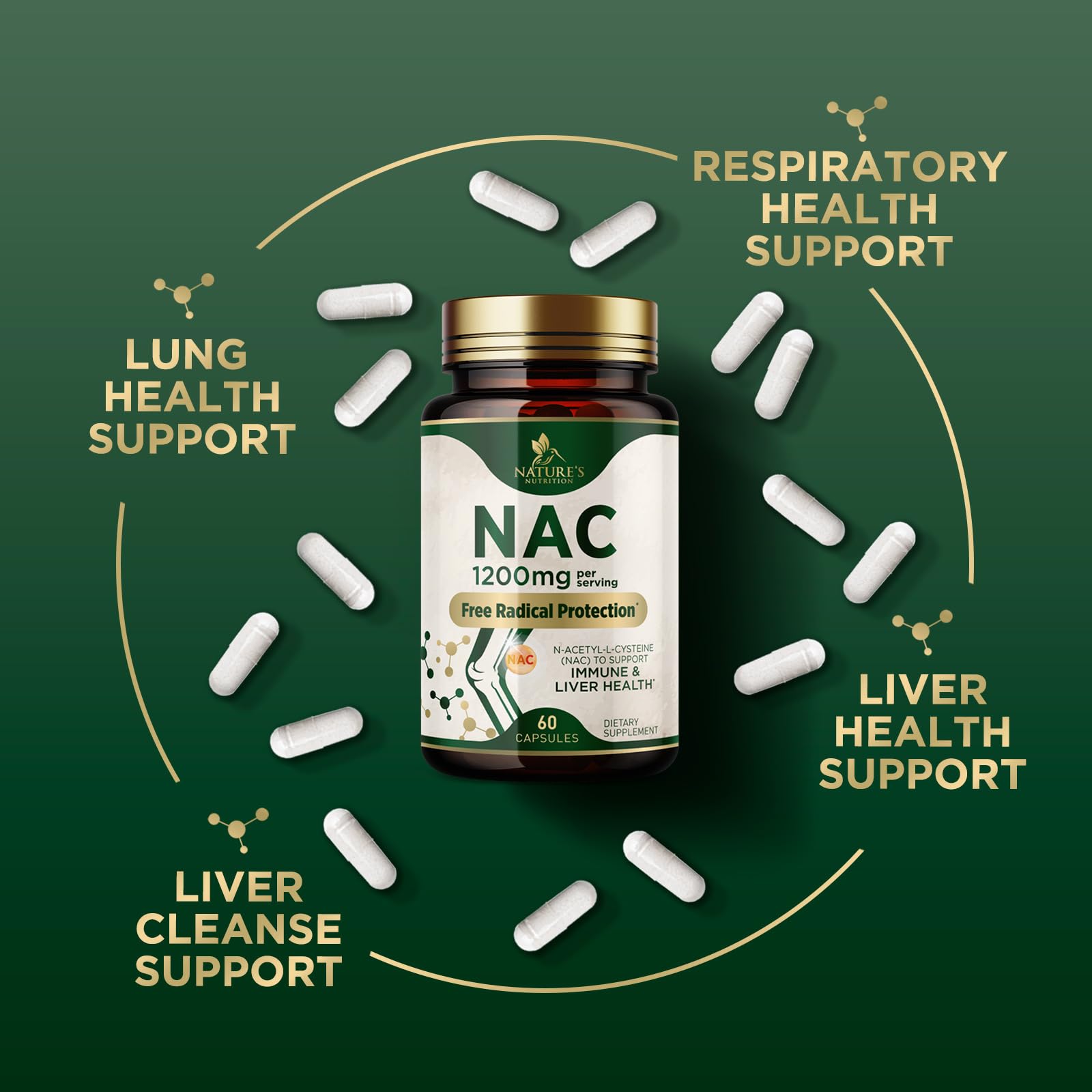 Lung health hero image for NAC supplement