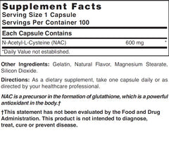 NAC supplement bottle and branding for Nature's Blend