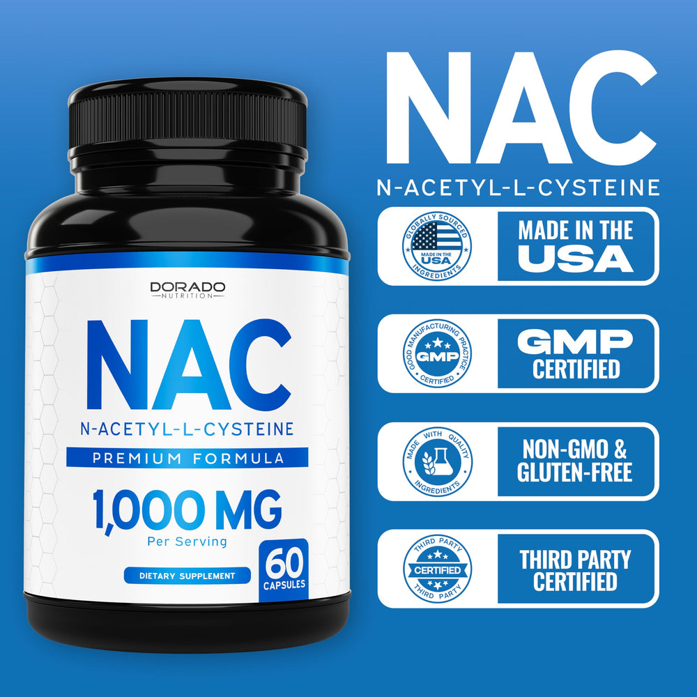 GMP-certified manufacturing facility for NAC supplement