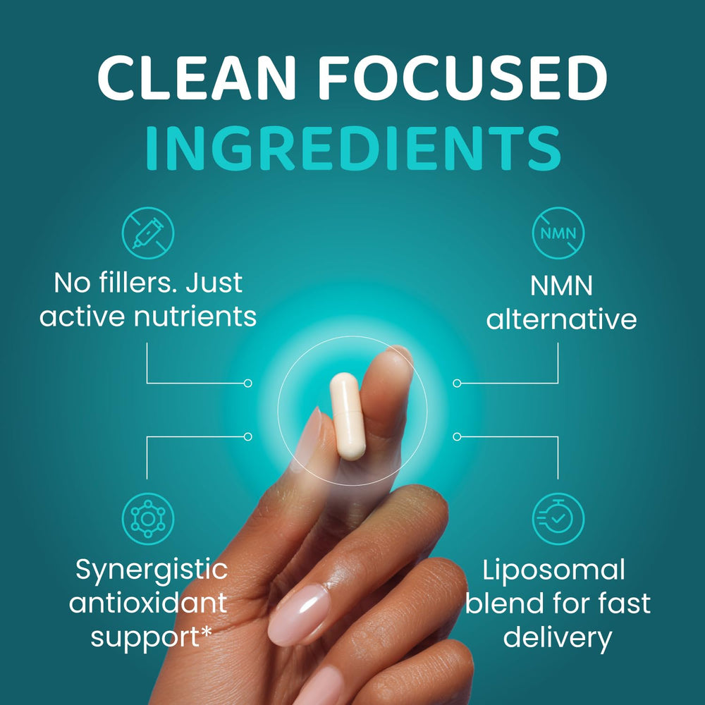 Product page demonstrating cognitive and aging benefits