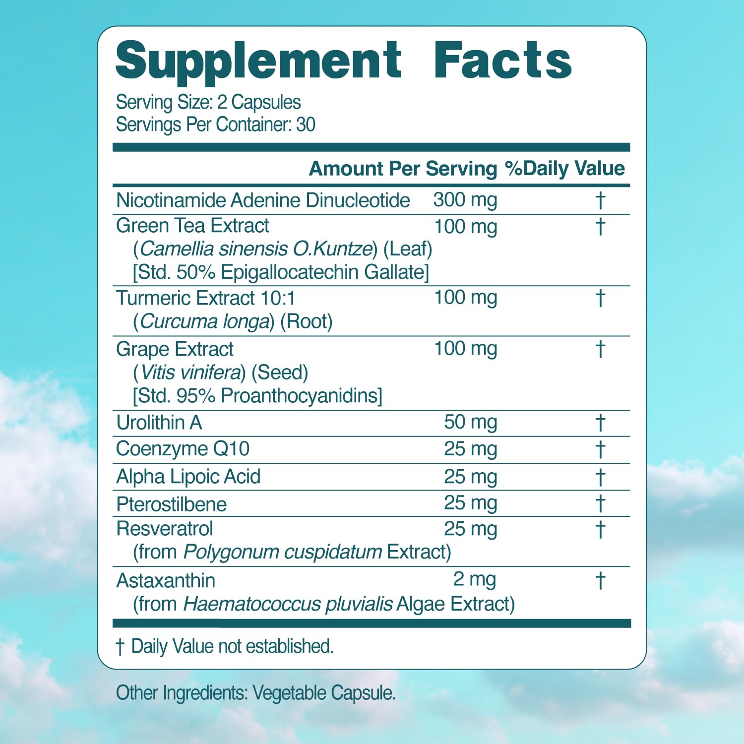 Made in USA cGMP facility and third-party tested seal