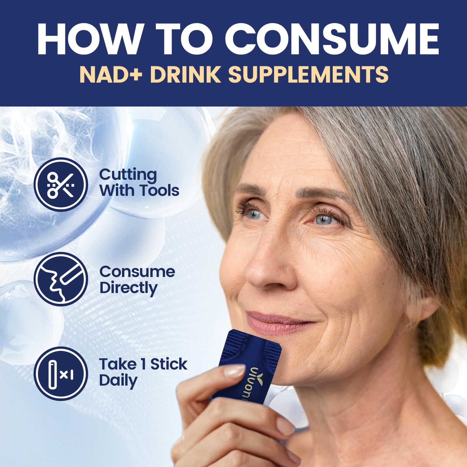 Display of 30 strips in the box