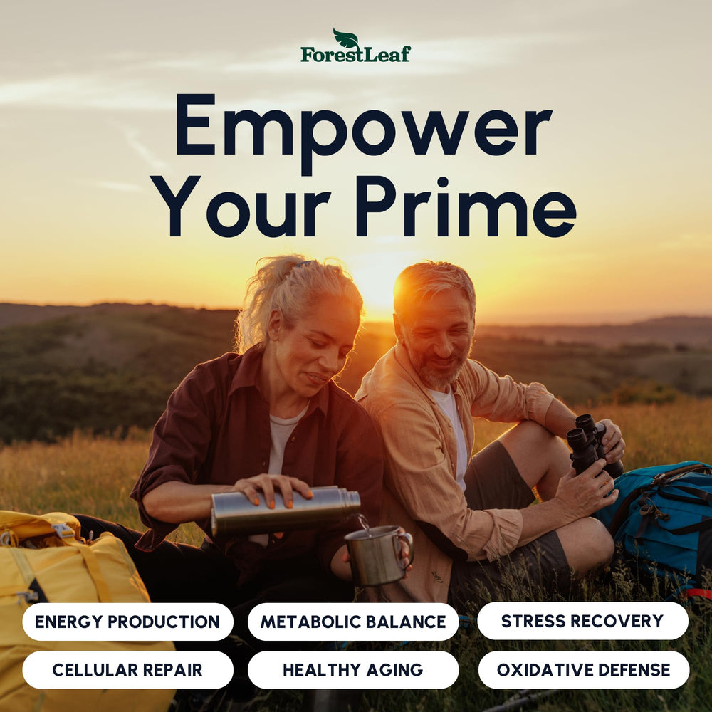 Lifestyle image of a person taking NAD+ for daily energy