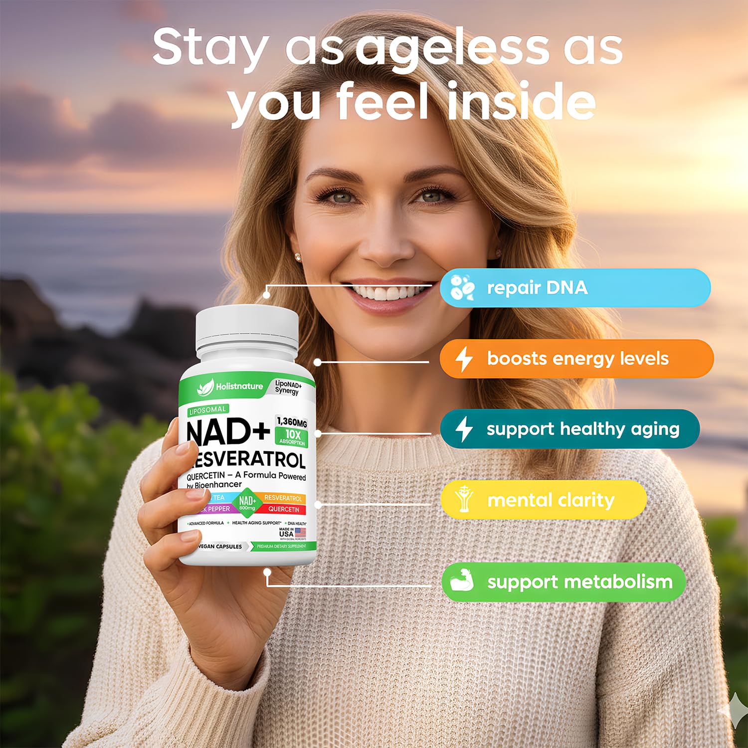 Graphic illustrating absorption enhancers including black pepper