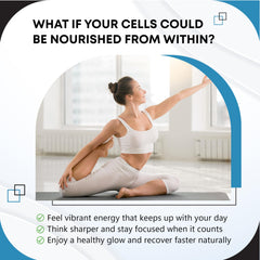 NAD+ supplement bottle - back label