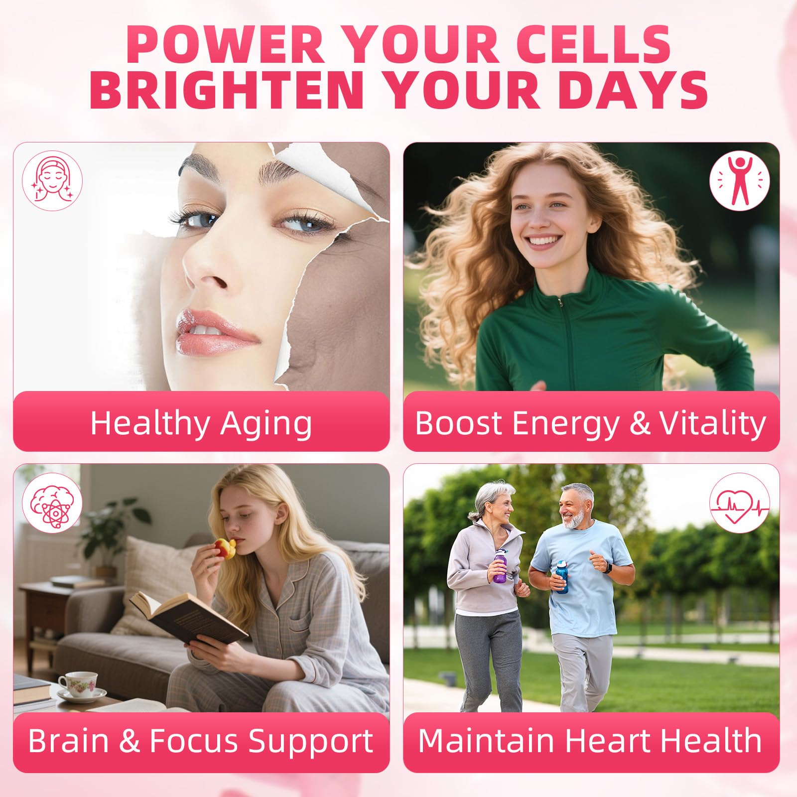 Label showing 600mg nicotinamide riboside content