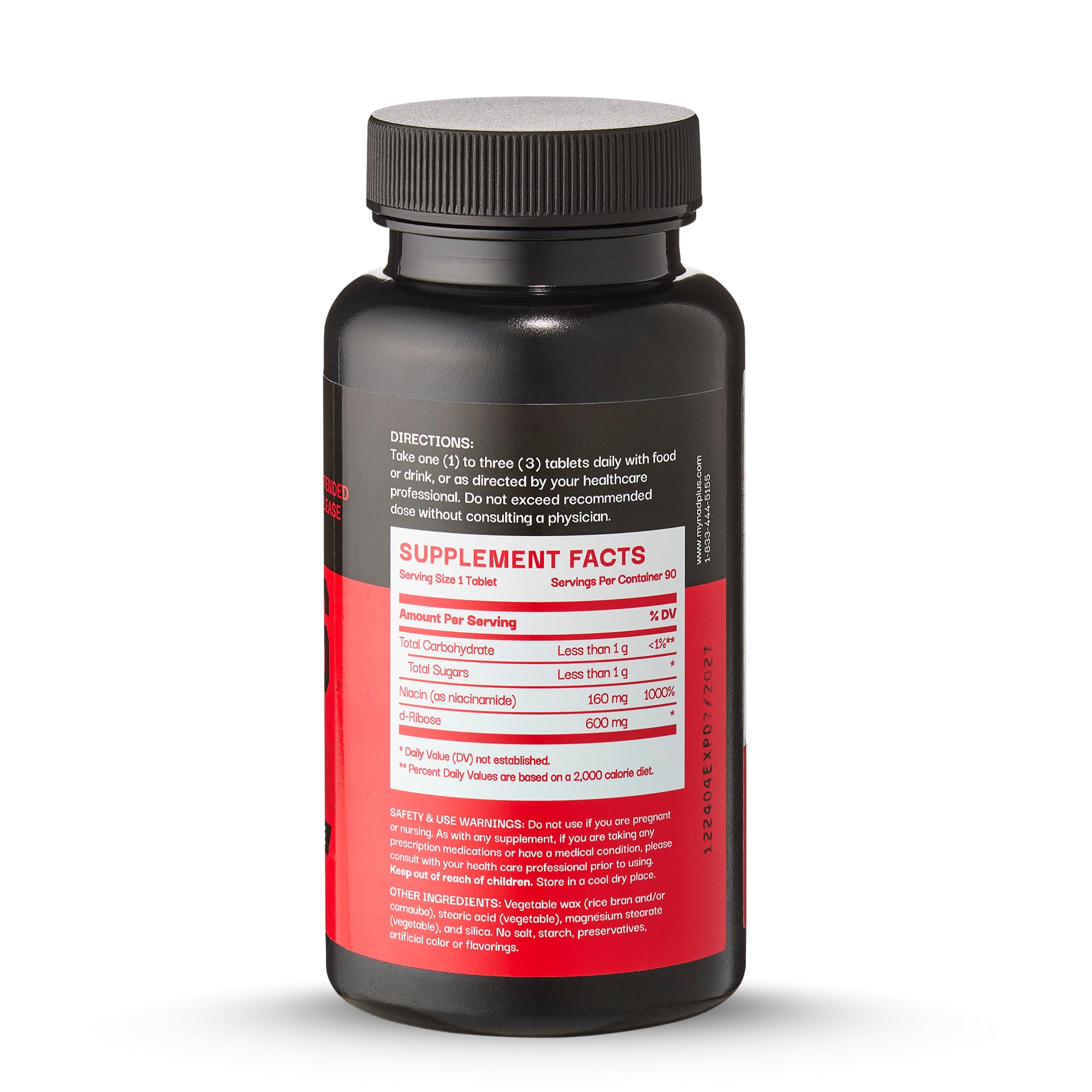 Extended-release energy formulation visual for NAD PLUS REVIVE