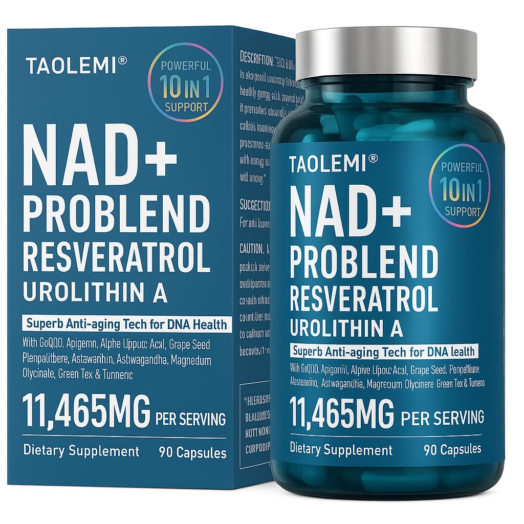NAD Plus Supplement bottle front view