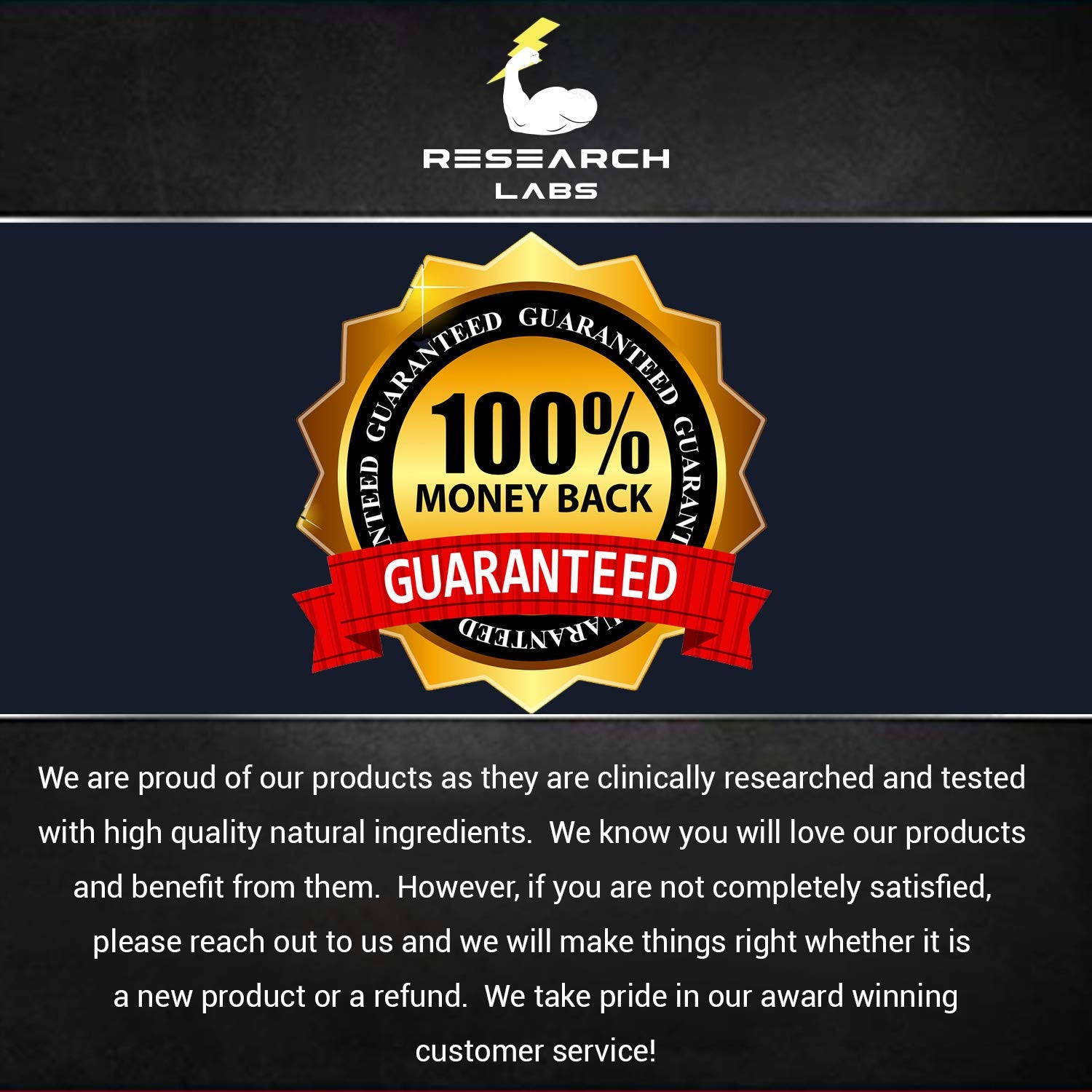 60-day supply shown as two bottles of Research Labs NAD+ Supplement