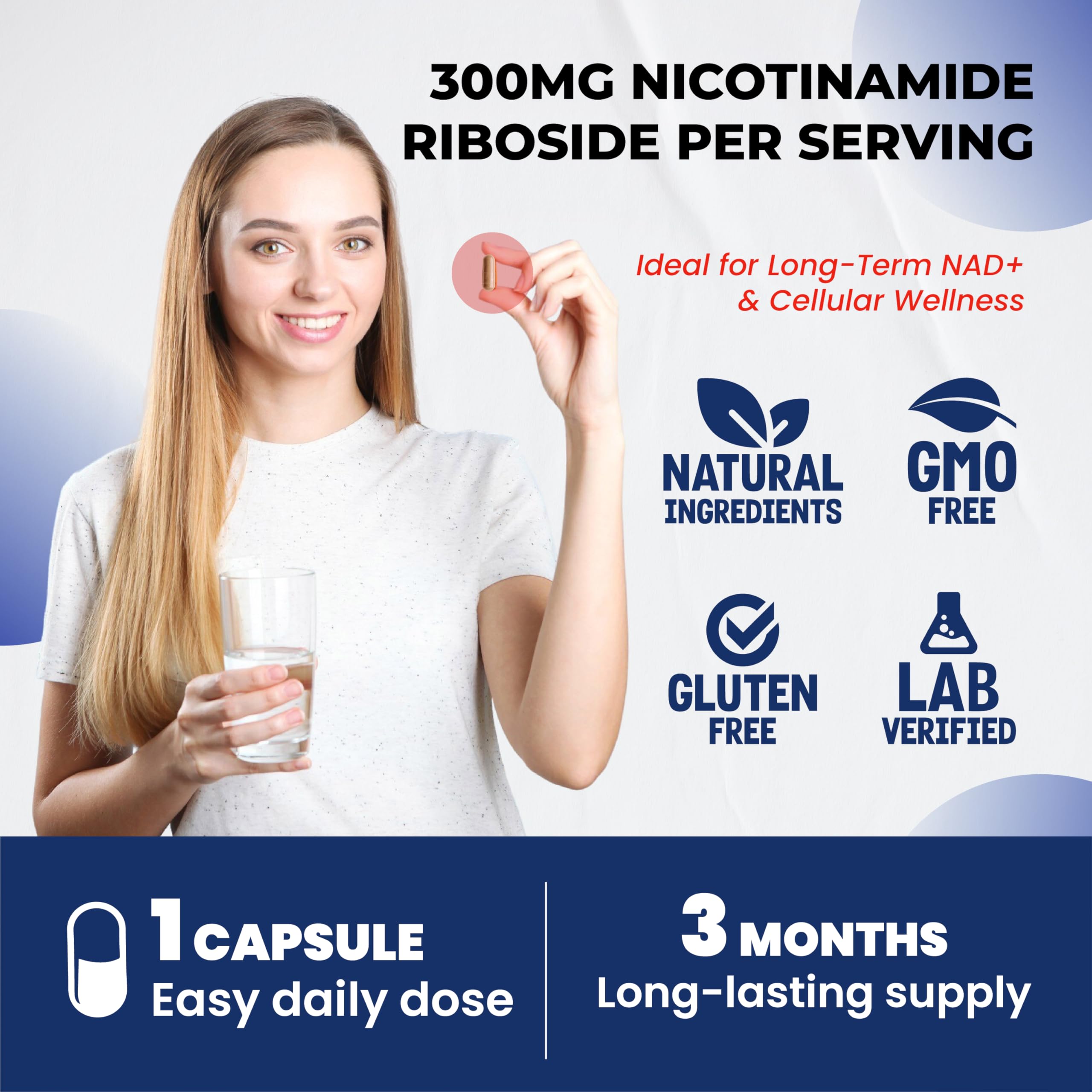 Quercetin ingredient in the NAD+ supplement formula