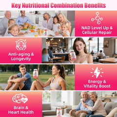 Close-up of NAD+ Gummies texture