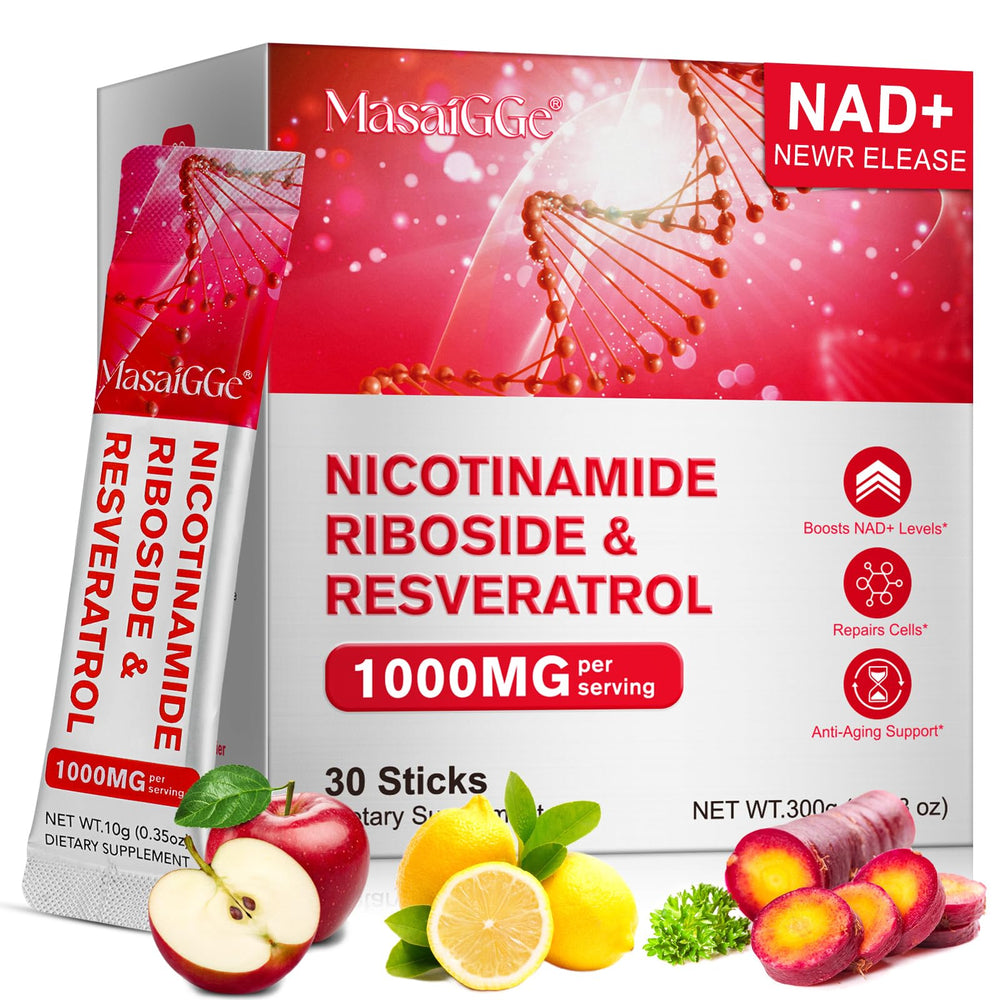 NKKOBSLE NAD+ liquid supplement packets bottle