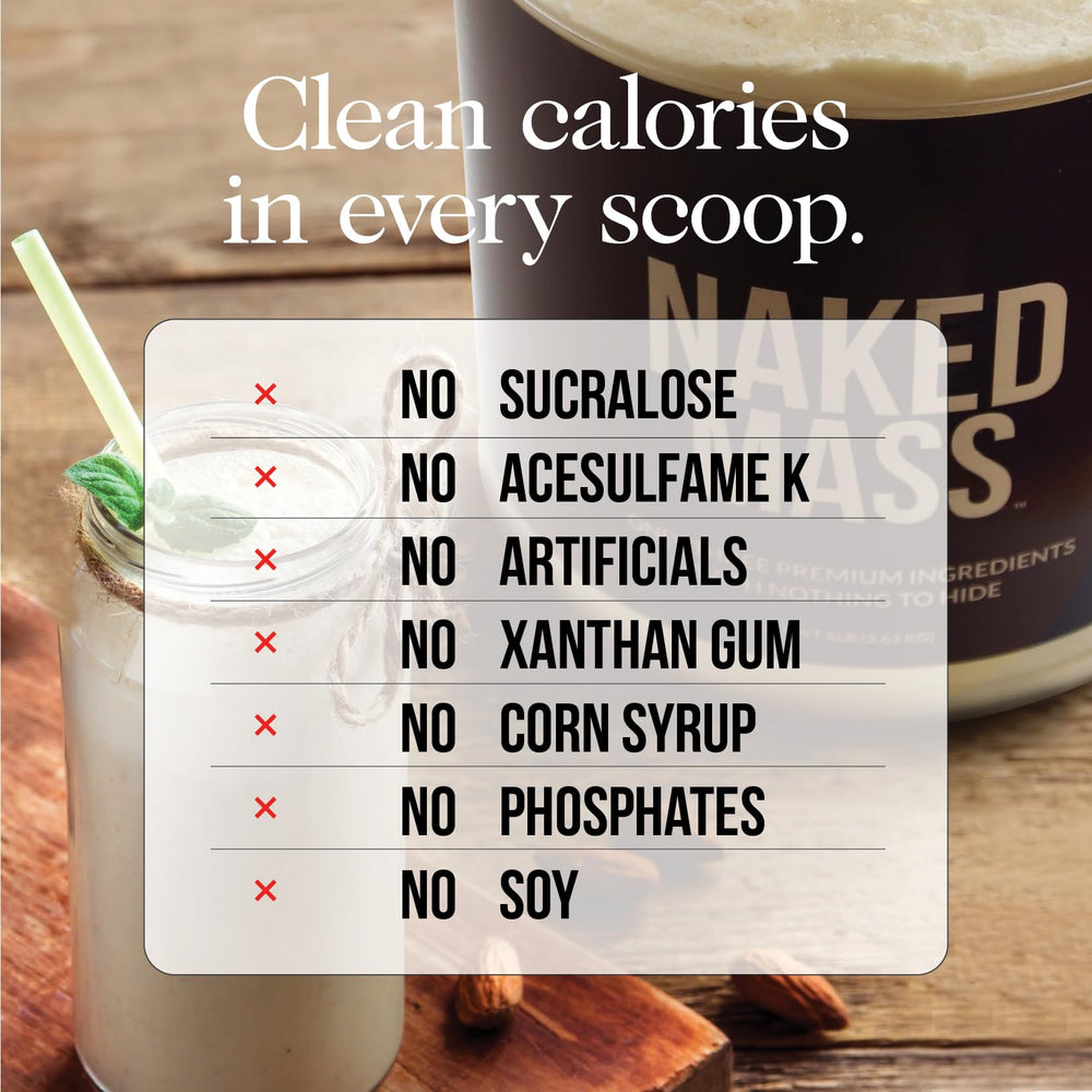 NAKED Mass organic tapioca maltodextrin shows clean complex carbs