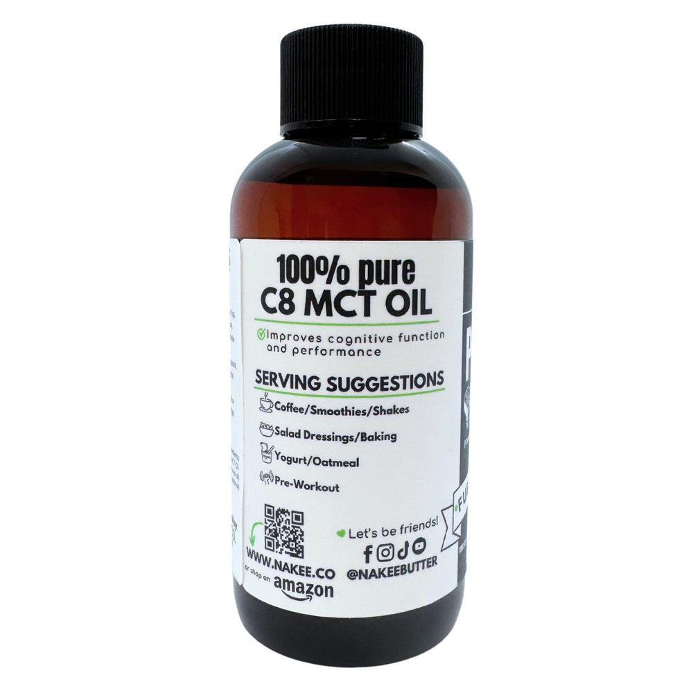 Nakee Butter C8 MCT Oil used in a cooking dish