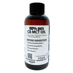 Nakee Butter C8 MCT Oil used in a cooking dish
