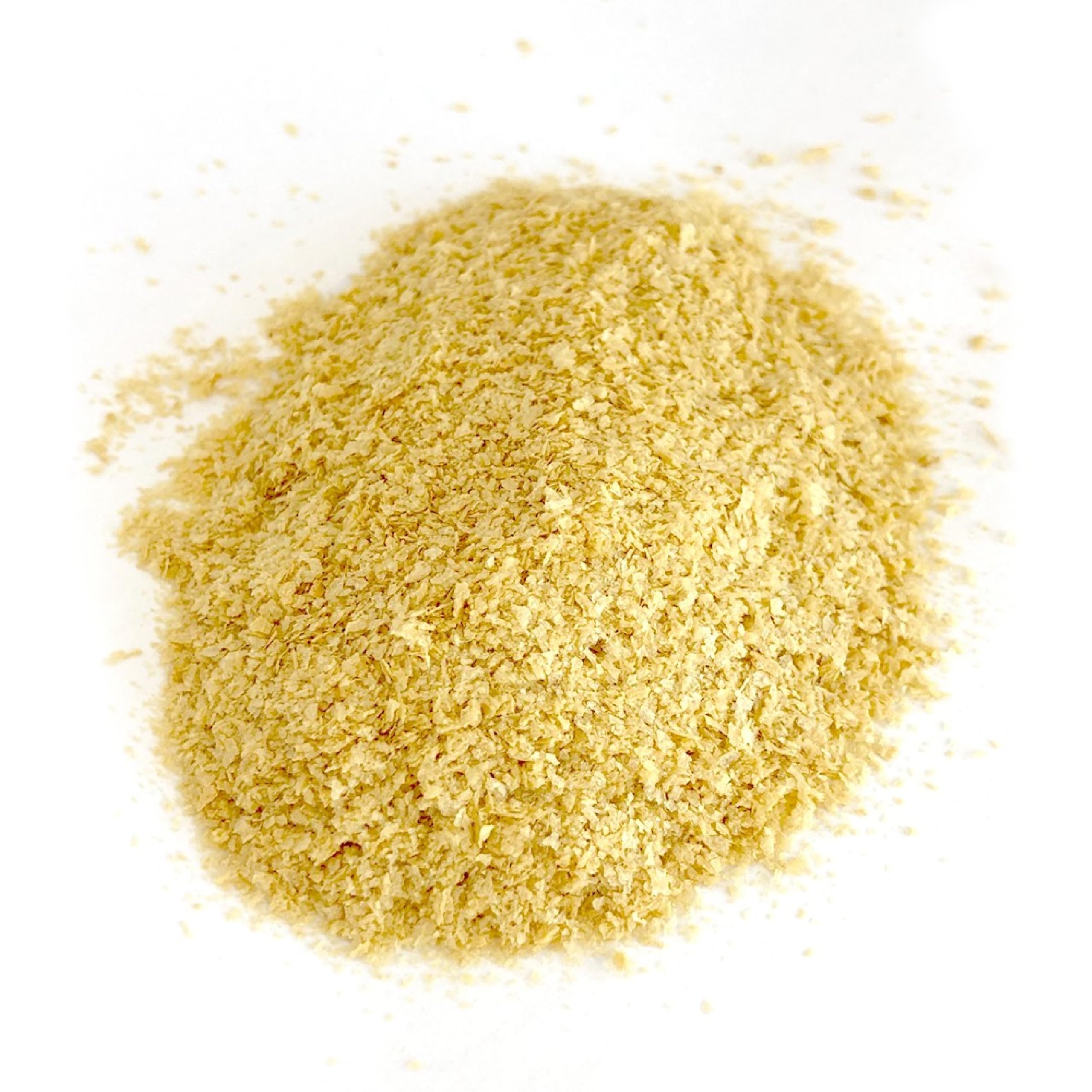 Nana Flakes banana powder product side view