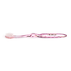 Nano-b manual toothbrush pink front view