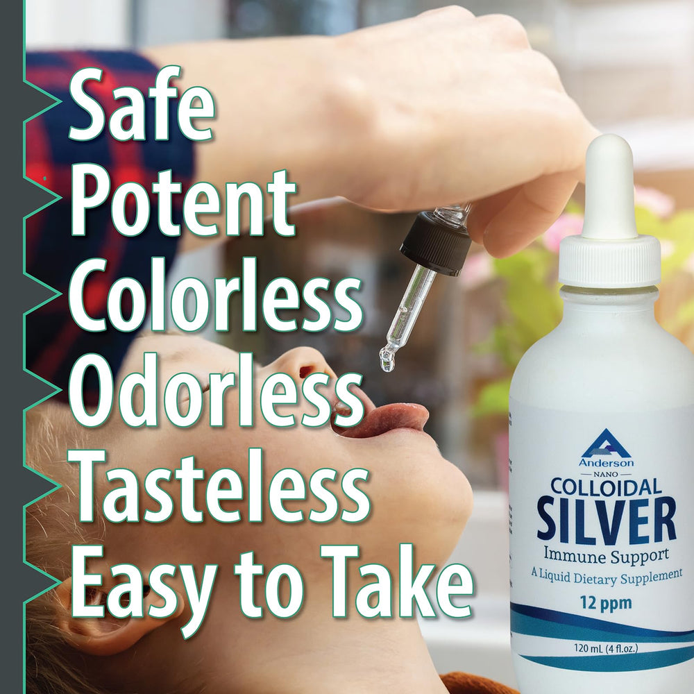 Nano Colloidal Silver bottle in packaging