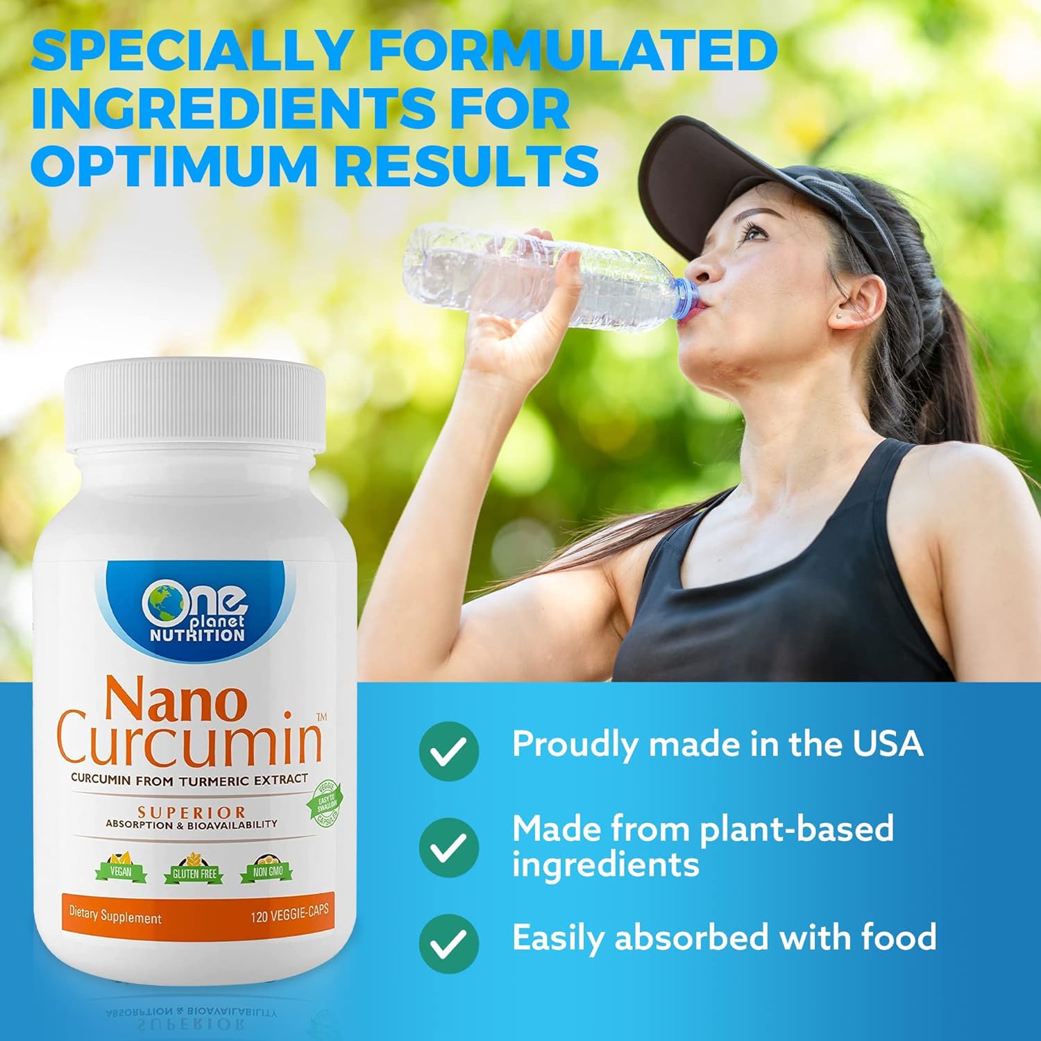 Seal indicating third-party testing for purity and safety