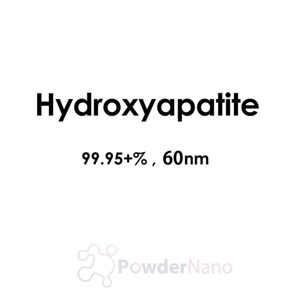 Label showing 30g nano hydroxyapatite powder