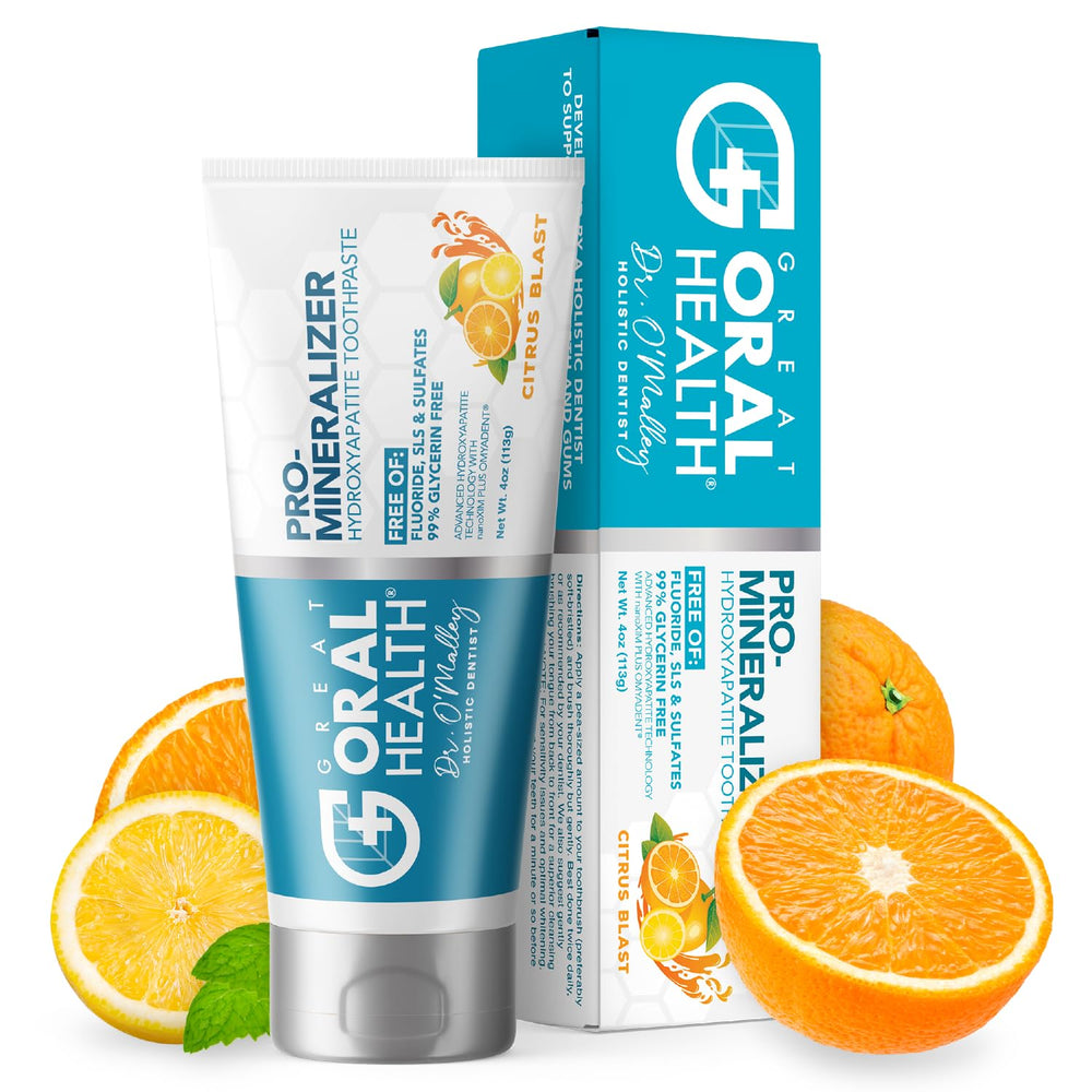 Hero image of nano hydroxyapatite toothpaste bottle