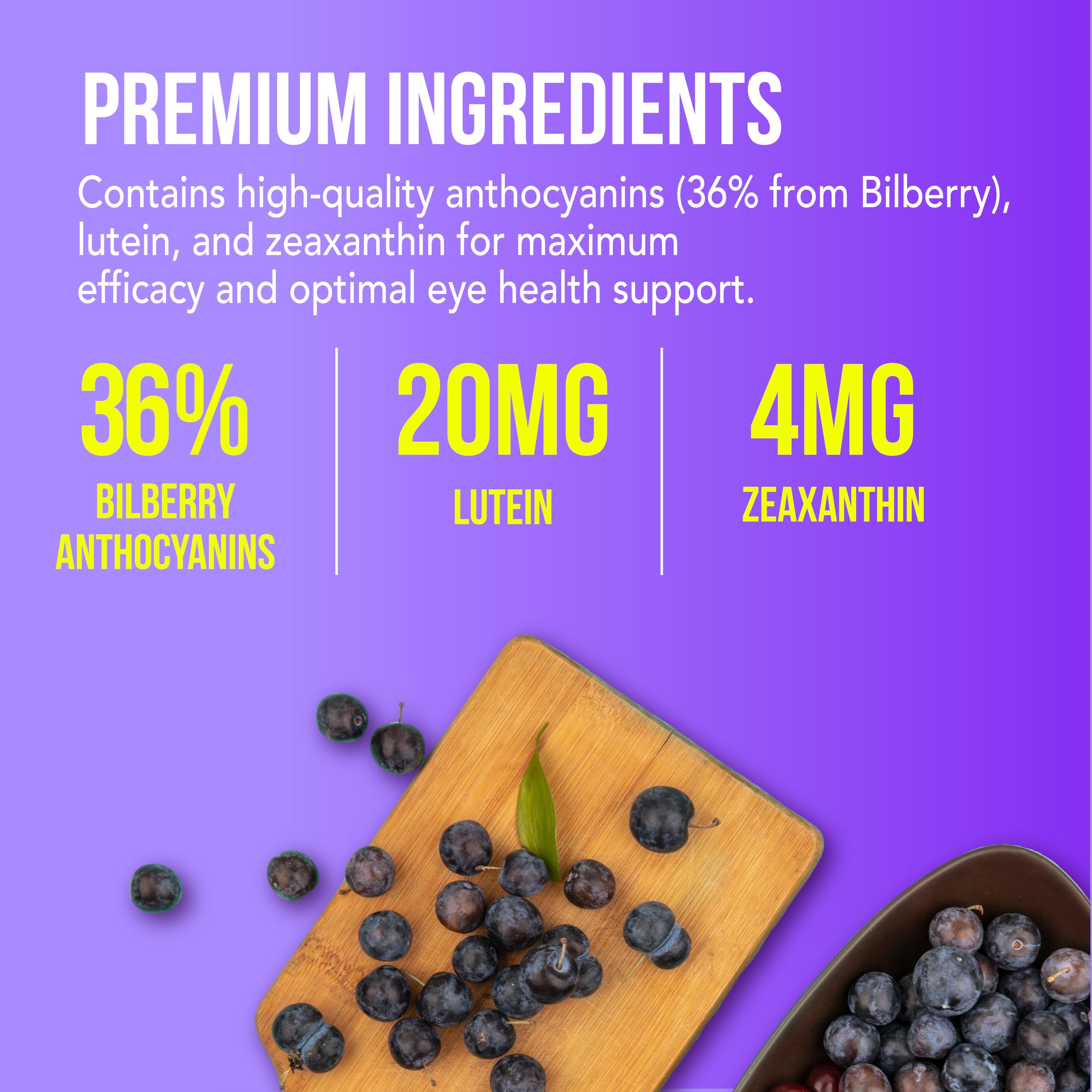 Vitamin A, Vitamin E, Selenium and Copper for eye health