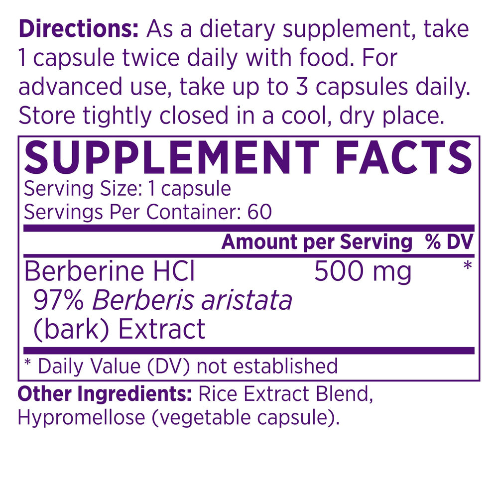 Clinically studied Himalayan berberine for blood sugar support