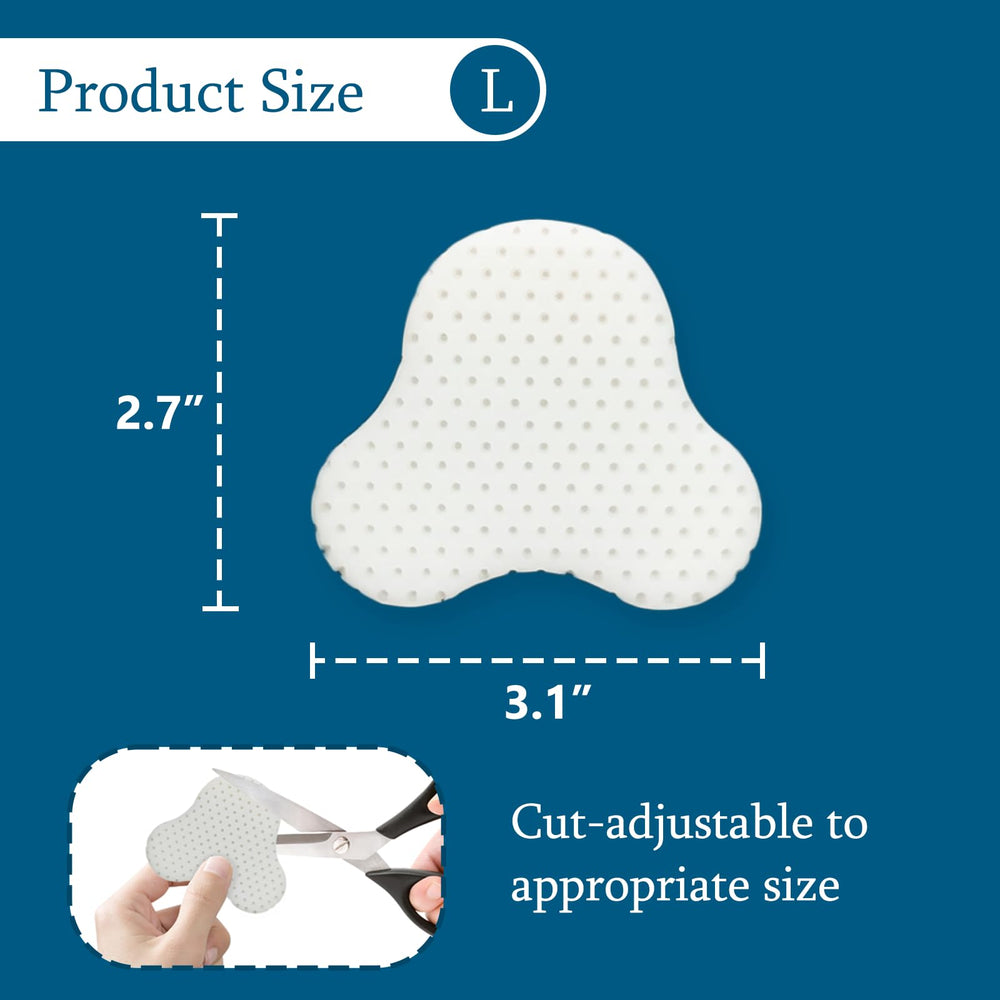 Nasal splints pack containing five pieces in size L.