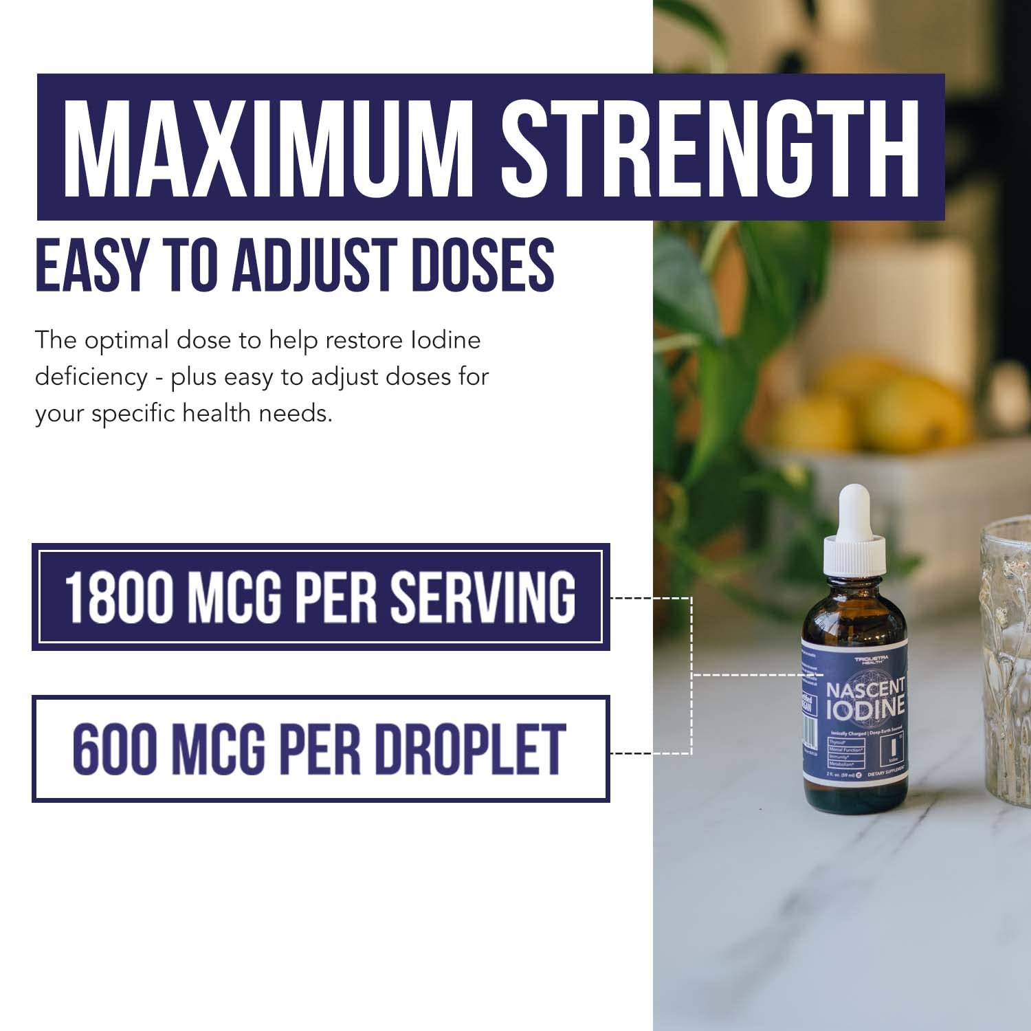 Dropper showing 600 mcg per drop