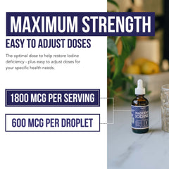 Dropper showing 600 mcg per drop