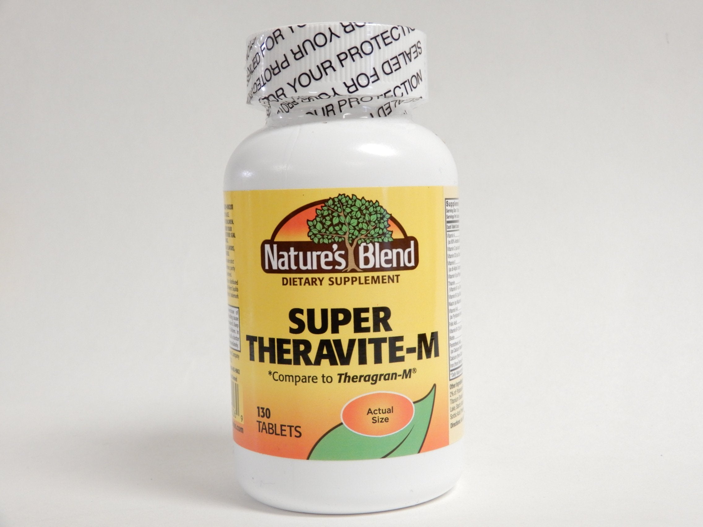 NAT B Super THERA Vite M TB 130 bottle front view
