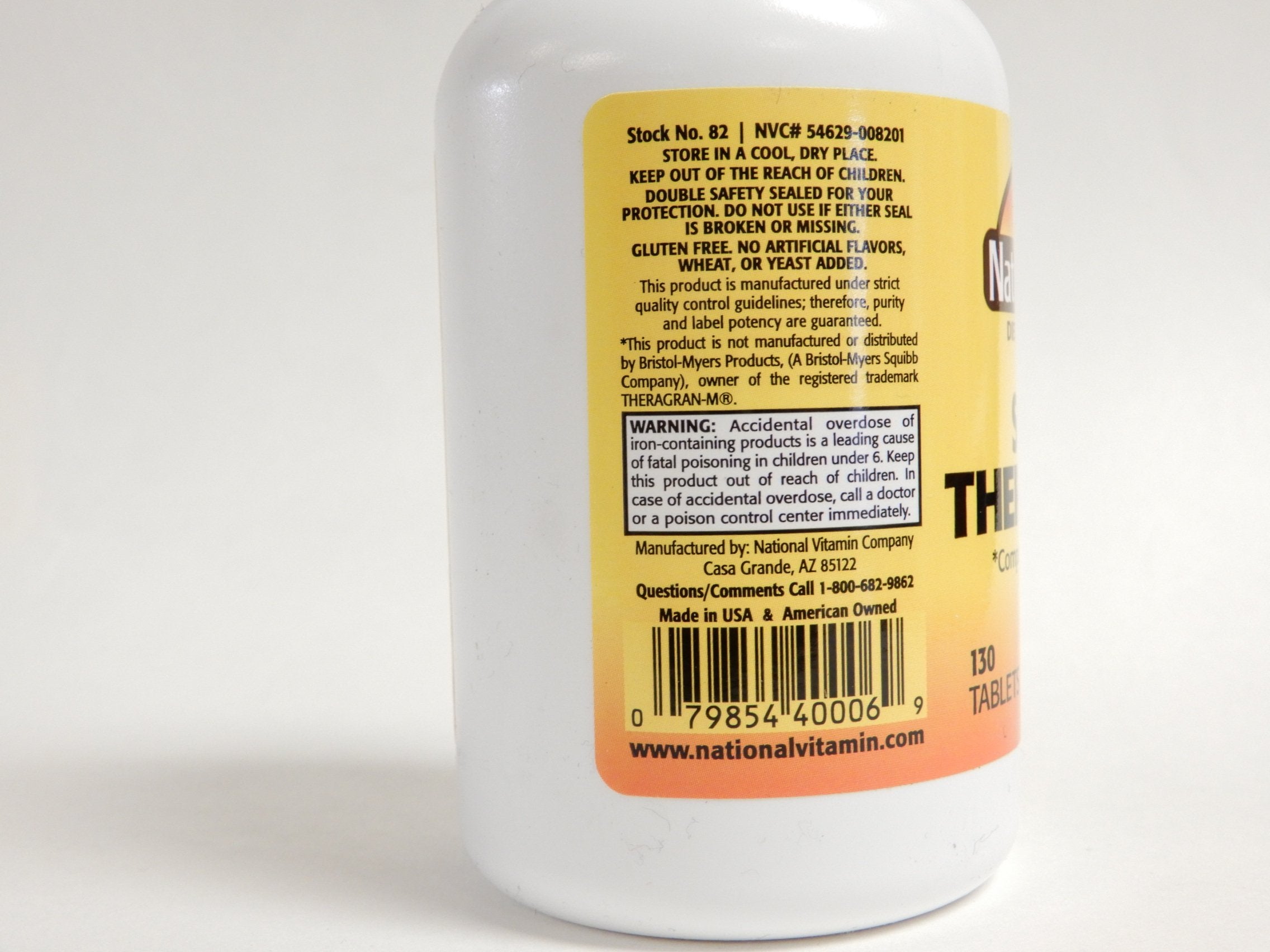 NAT B Super THERA Vite M TB 130 bottle packshot