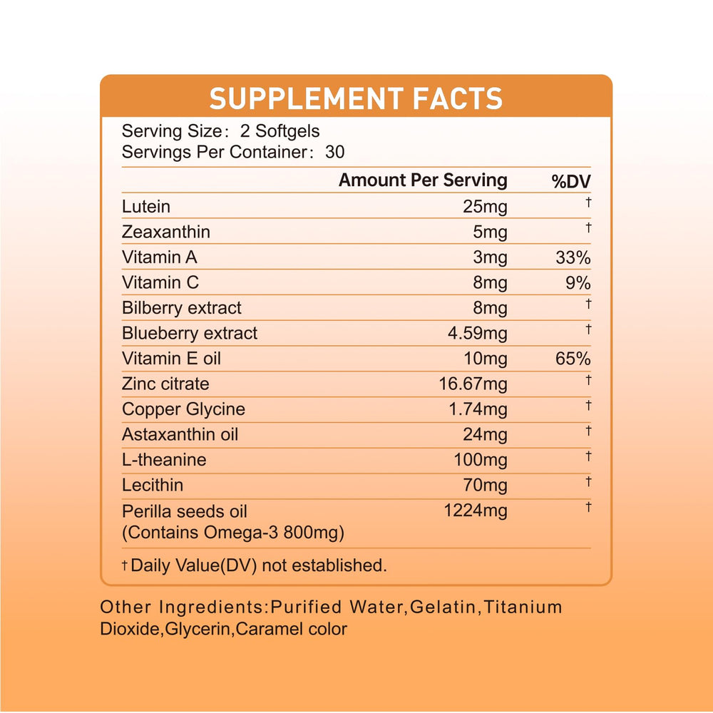 Close-up of Natener Eye Vitamins showing blue light protection feature