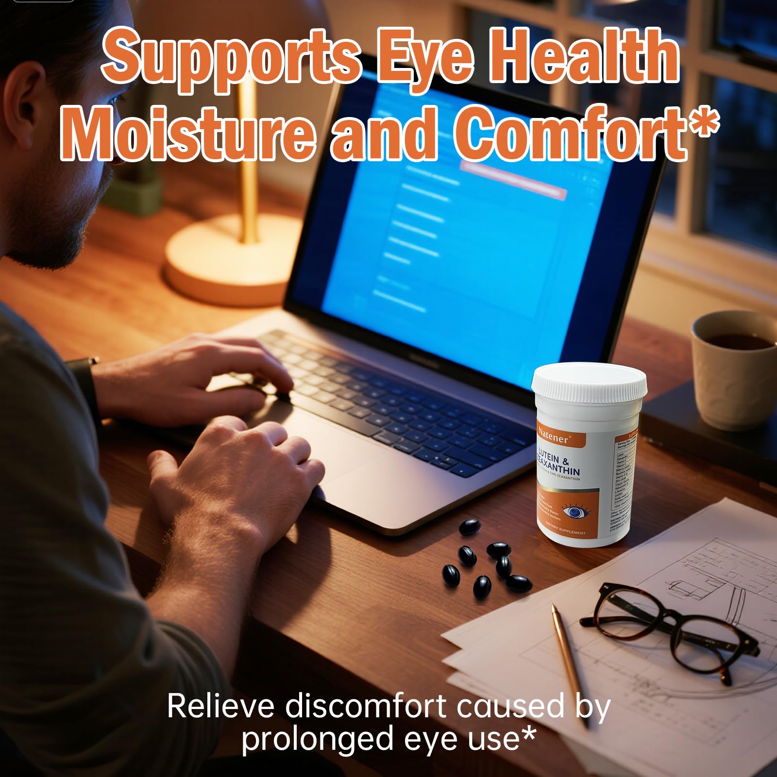 Natener Eye Vitamins ideal for daily screen use
