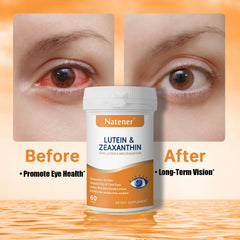 Product bottle emphasizing eye moisture and comfort