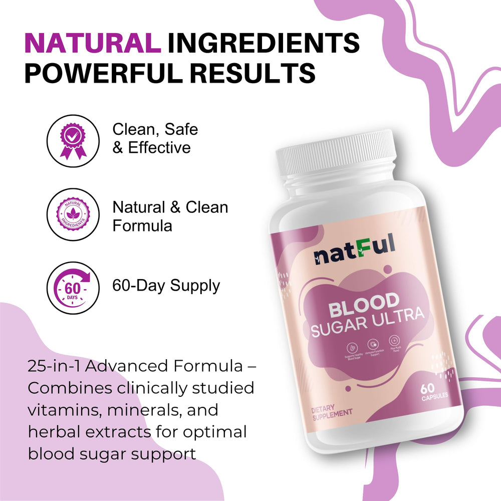 NATFUL packaging showcasing product benefits and vitality