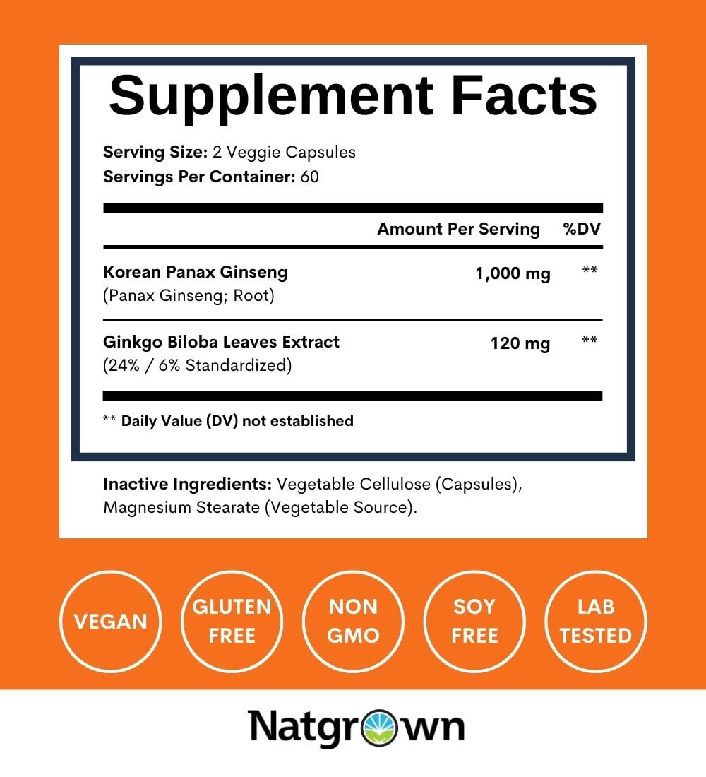 Vegan Natgrown capsules in a jar with branding