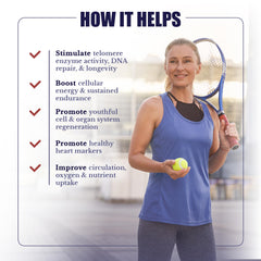ActiveSpan capsules close-up highlighting telomere support ingredients