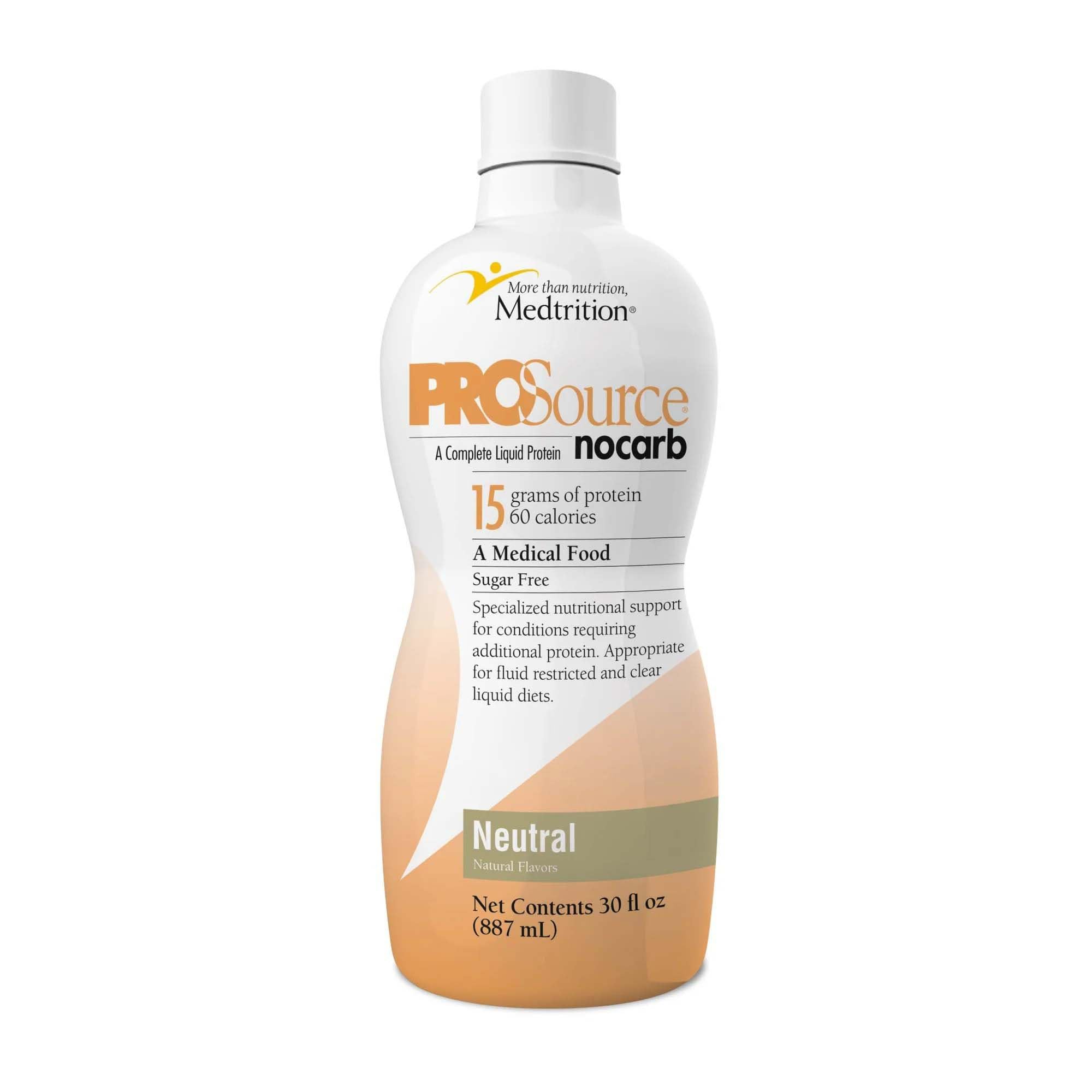 National Nutrition ProSource NoCarb bottle 30 oz for daily protein support.