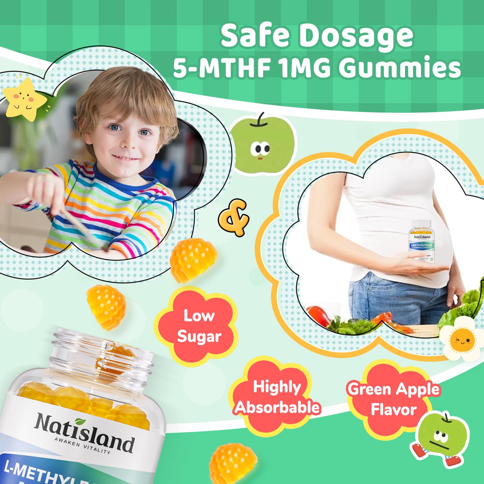 Immunity support 5-MTHF gummies